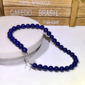 Natural Afghan Lapis Lazuli Necklace Collection (Customizable)