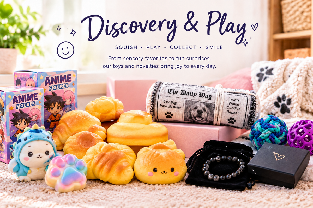 Discovery & Play — Squish, Play, Collect, Smile