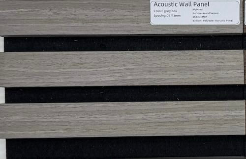 The Studio Accent Suite // Acoustic Slat Wood Panels