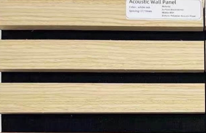 The Studio Accent Suite // Acoustic Slat Wood Panels