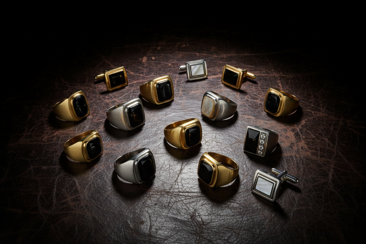 Signet Rings & Cufflinks
